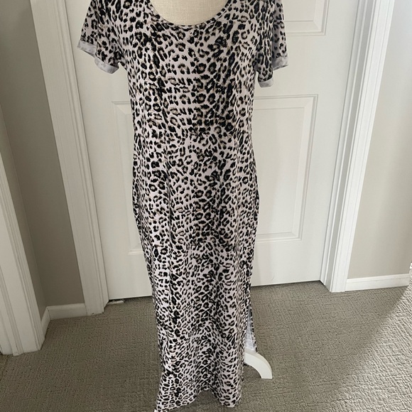 Tribal Dresses & Skirts - Animal Print Casual Sheath Maxi Dress